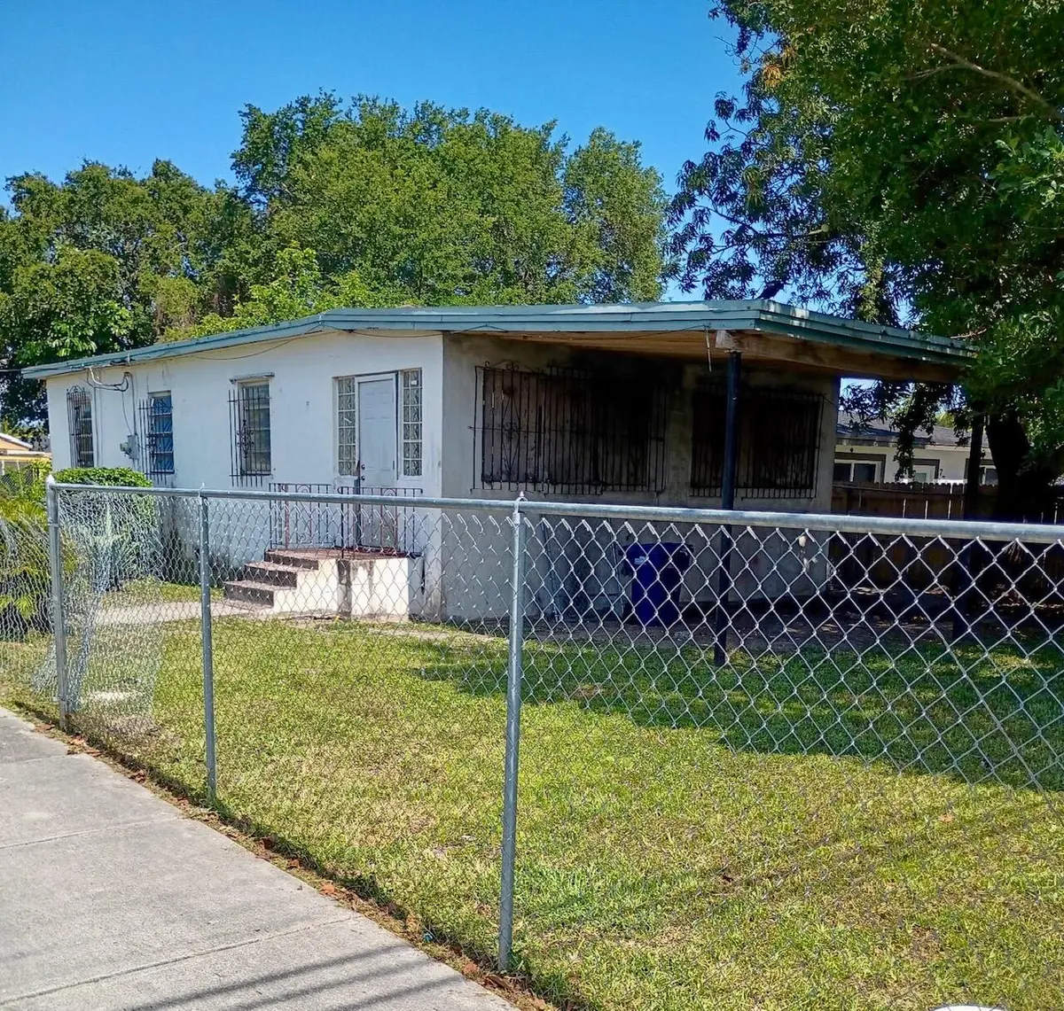 Exterior Side at 1580 NW 77th Terrace, Miami