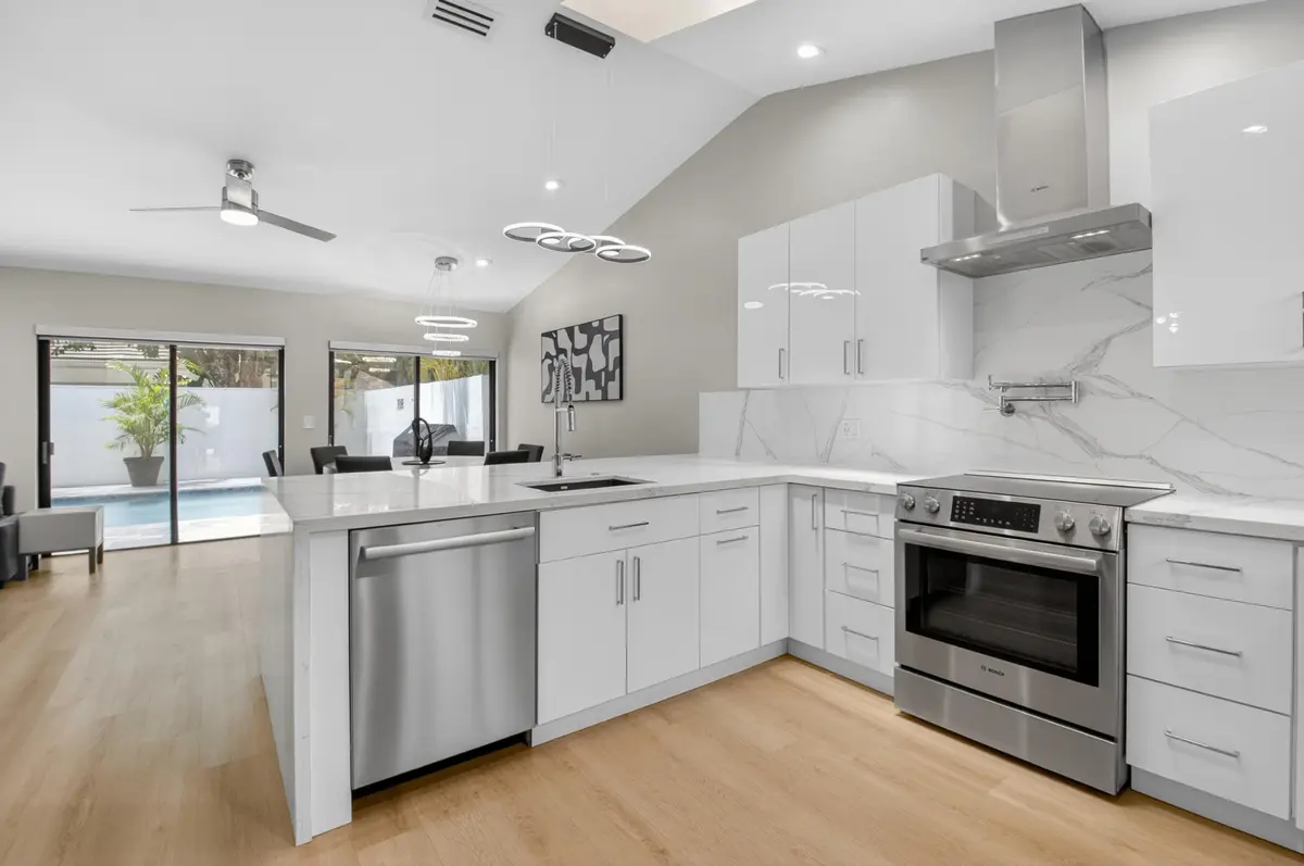 Kitchen at 7374 Woodmont Court, Boca Raton