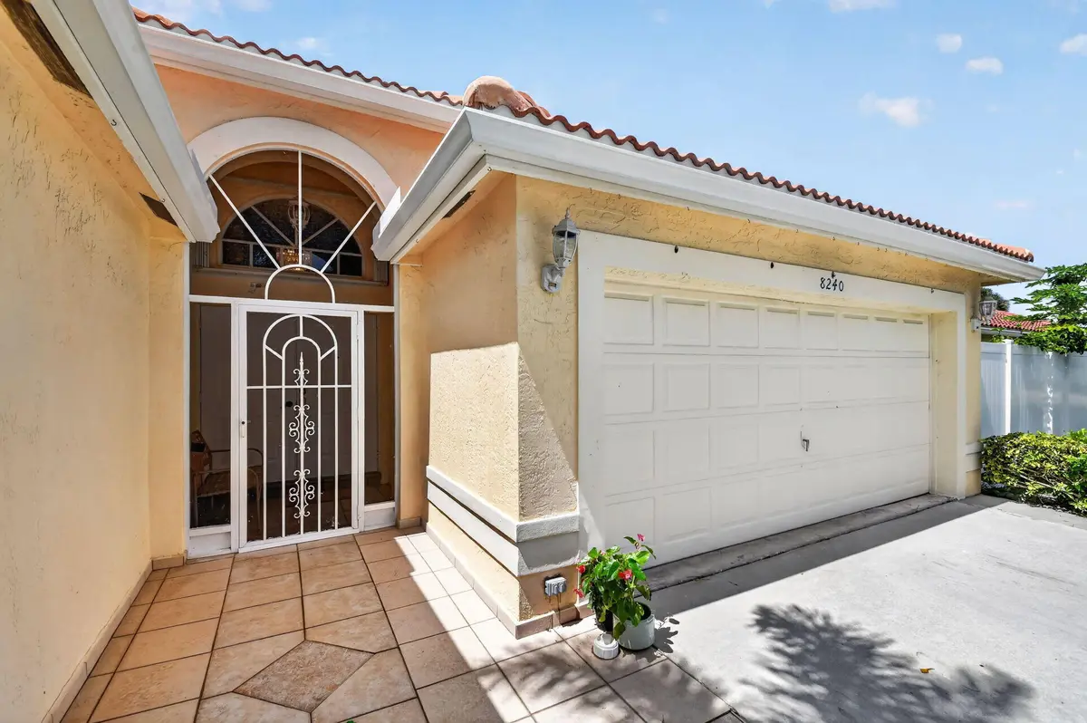Front Entrance at 8240 White Rock Circle, Boynton Beach