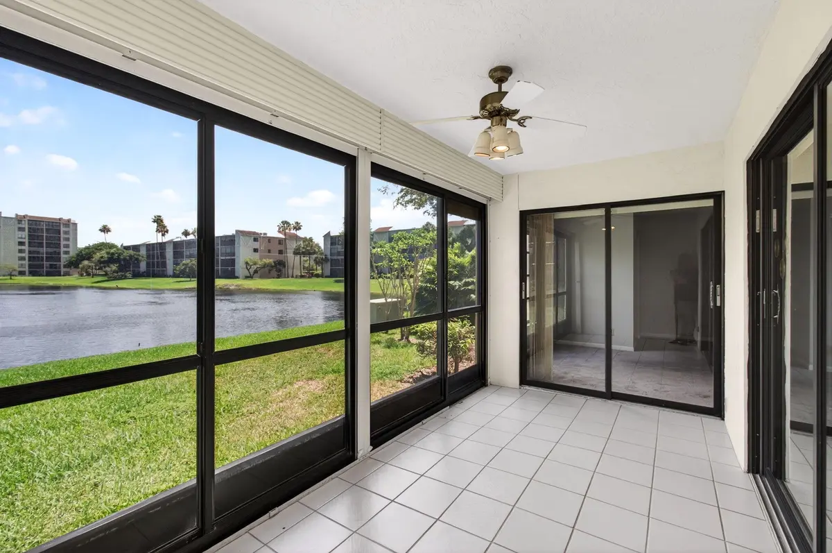 Lakeview, Enclosed Lanai at 6655 Kensington Lane, Delray Beach