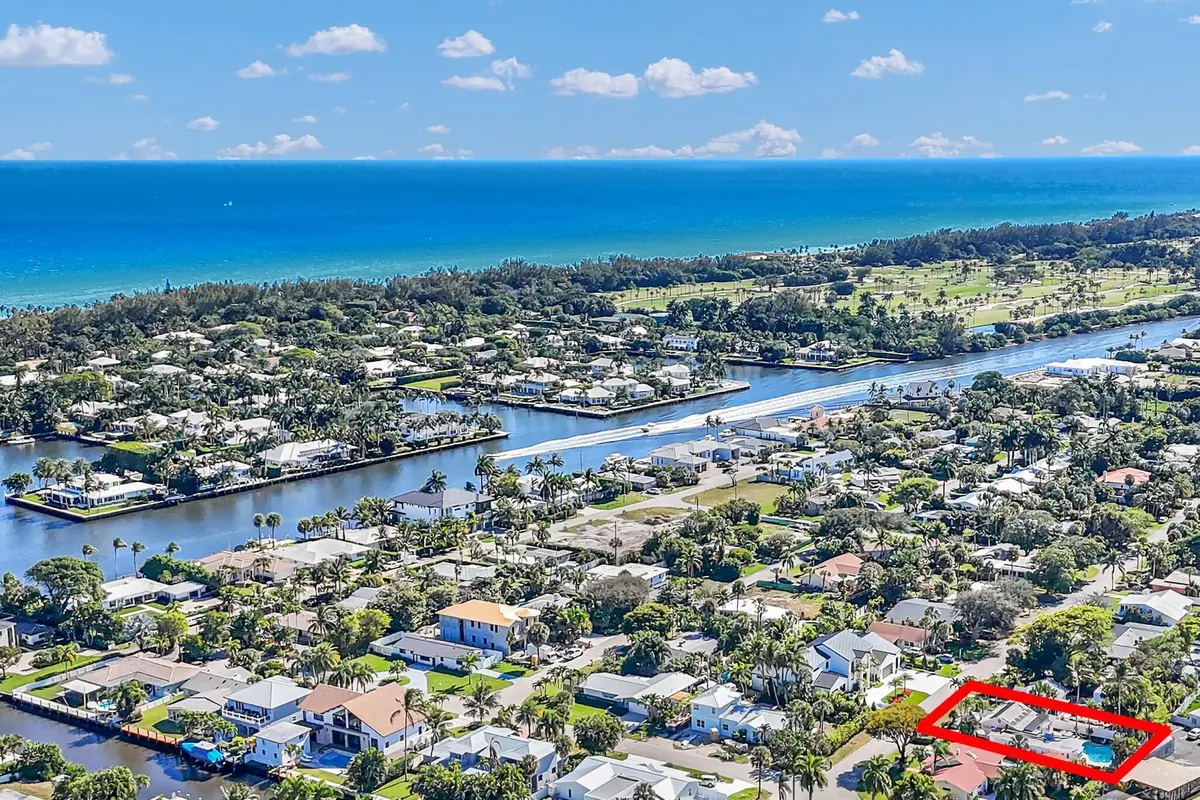 Home for Sale East Delray Beach at 3218 Palm Drive, Delray Beach