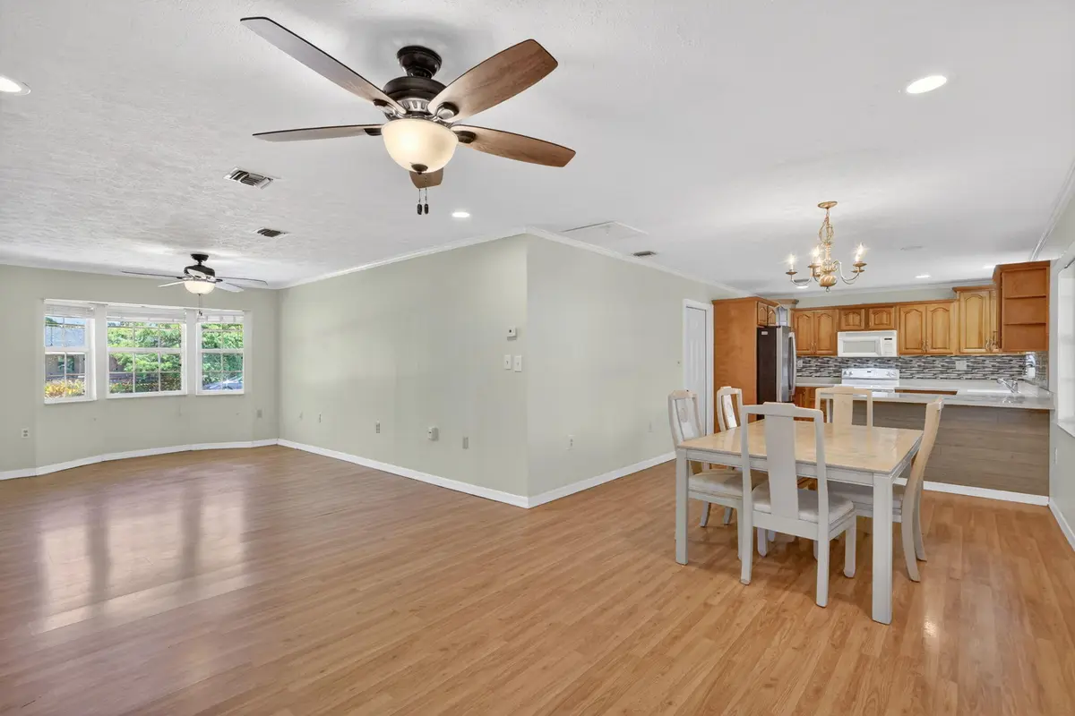 Living / Dining Room at 5909 Spruce Drive, Fort Pierce