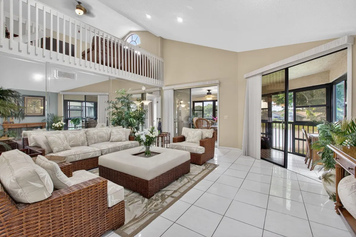 Living Room at 15354 Strathearn Drive 12604, Delray Beach