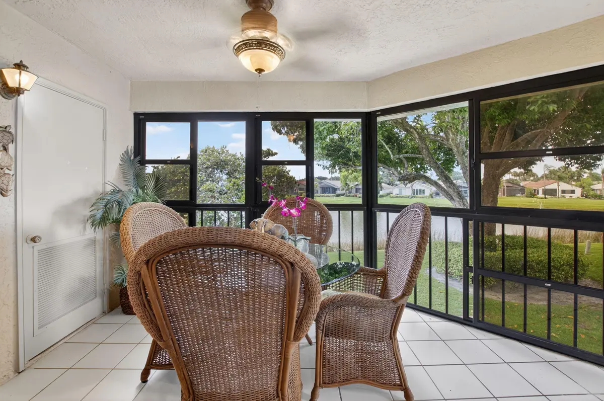 Screened Lanai at 15354 Strathearn Drive 12604, Delray Beach