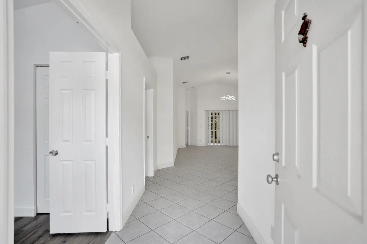 Entrance Hallway at 133 Caribe Court, Greenacres