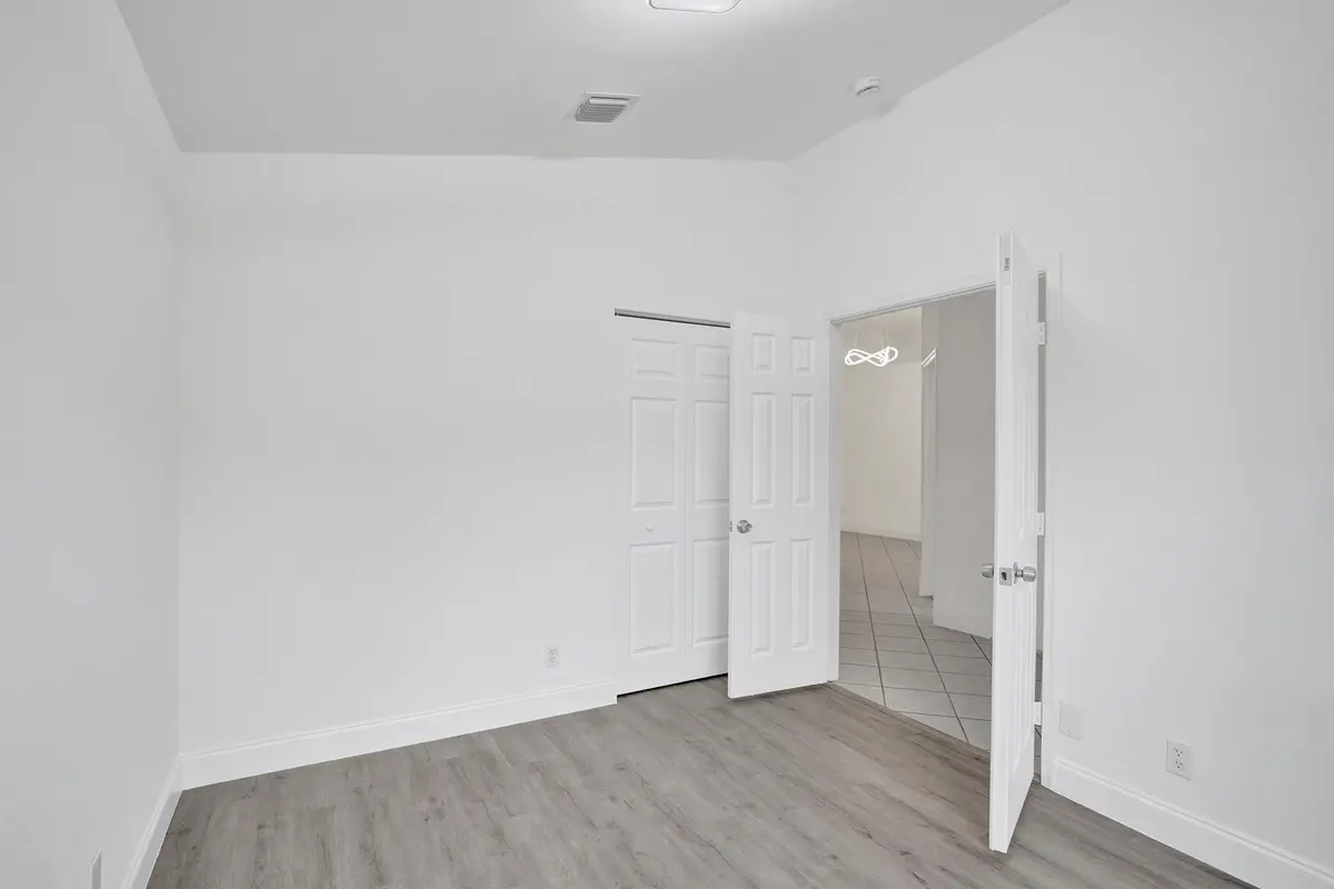 Bedroom to the left at 133 Caribe Court, Greenacres