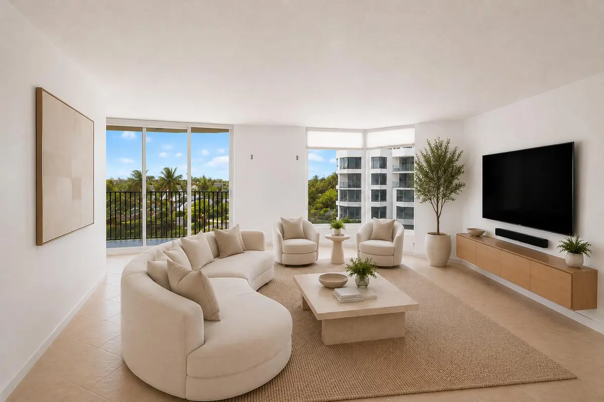 Living Room*** at 2575 S Ocean Boulevard 208s, Highland Beach