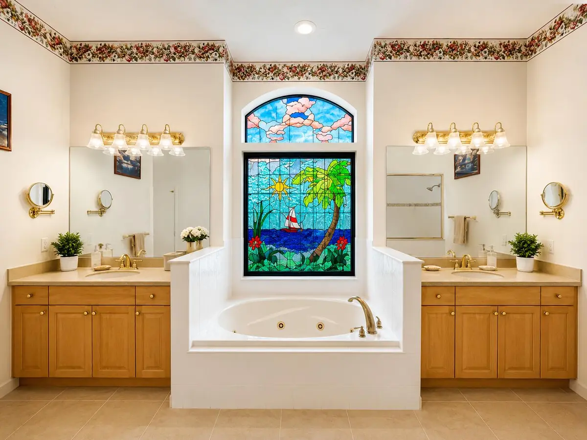 Master Bathroom at 5508 Silver Oak Drive, Fort Pierce
