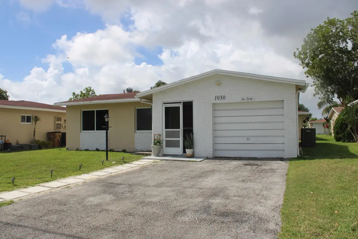 Front right at 1030 NW 49th Court, Deerfield Beach