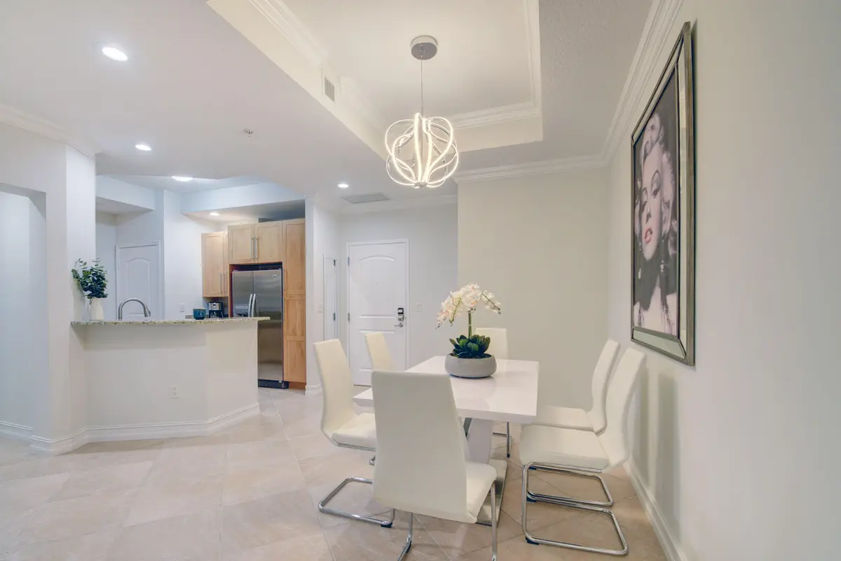 Dining Area at 701 S Olive Avenue 1506, West Palm Beach