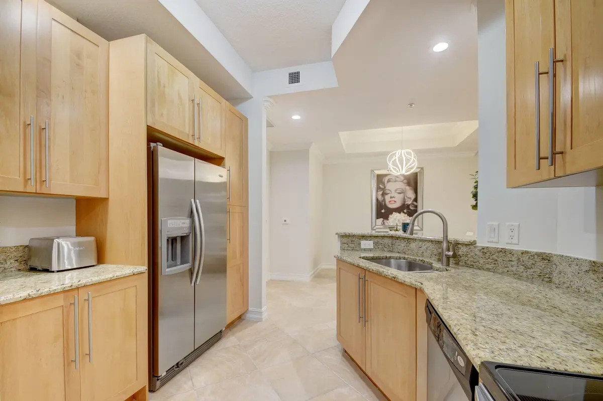 Kitchen at 701 S Olive Avenue 1506, West Palm Beach