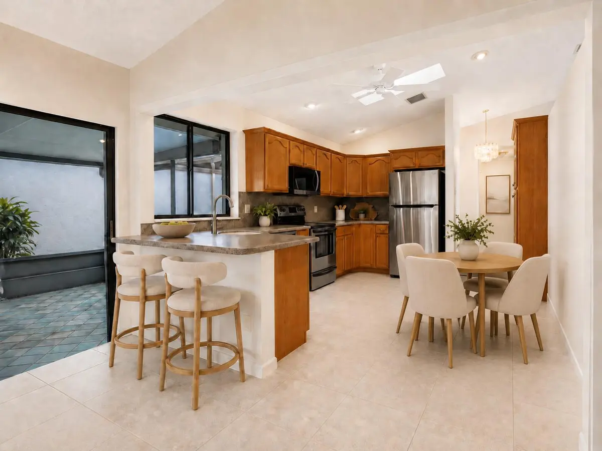 virtually staged at 2395 NW 15th Street, Delray Beach