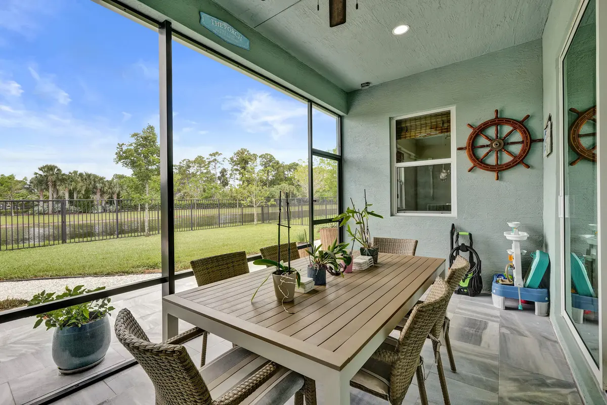 Screened in patio at 15822 Orchard Drive, Westlake