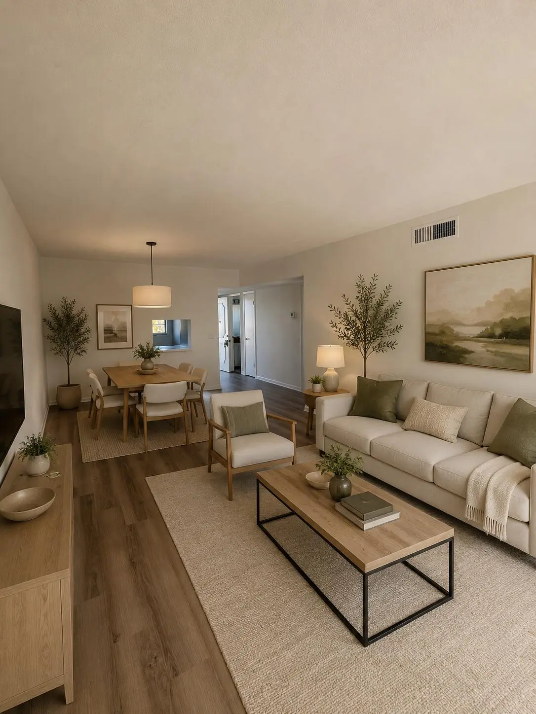 dining room - virtual at 130 NE 26th Avenue 2030, Boynton Beach