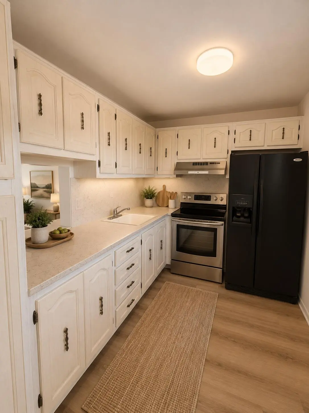 kitchen- virtual at 130 NE 26th Avenue 2030, Boynton Beach