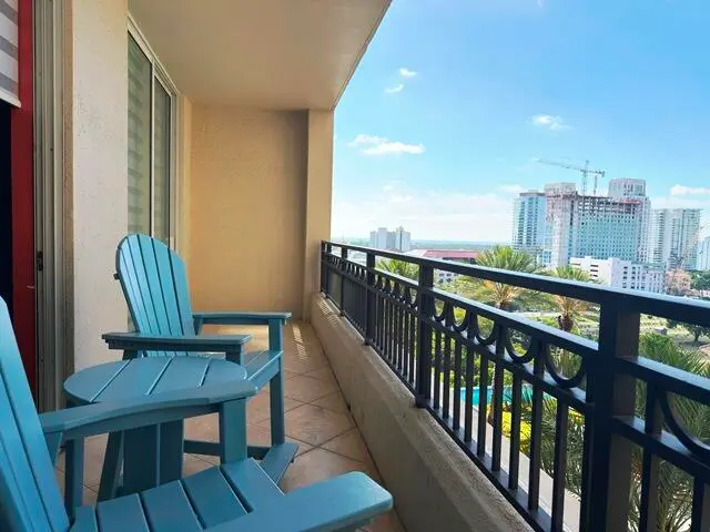 Patio at 550 Okeechobee Boulevard 1405, West Palm Beach