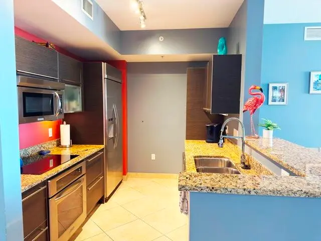 Kitchen at 550 Okeechobee Boulevard 1405, West Palm Beach