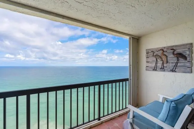 Balcony SE View at 9550 S Ocean Drive 4, Jensen Beach