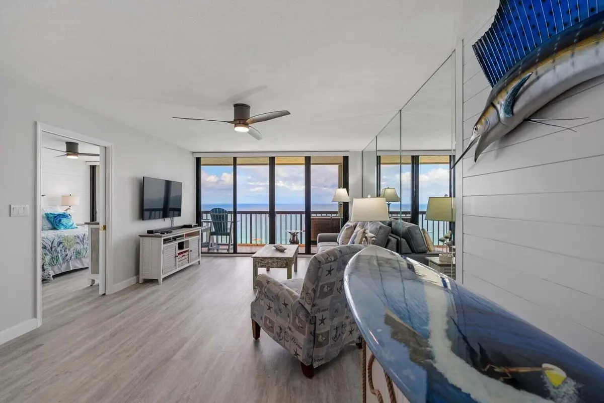 Great Room at 9550 S Ocean Drive 4, Jensen Beach