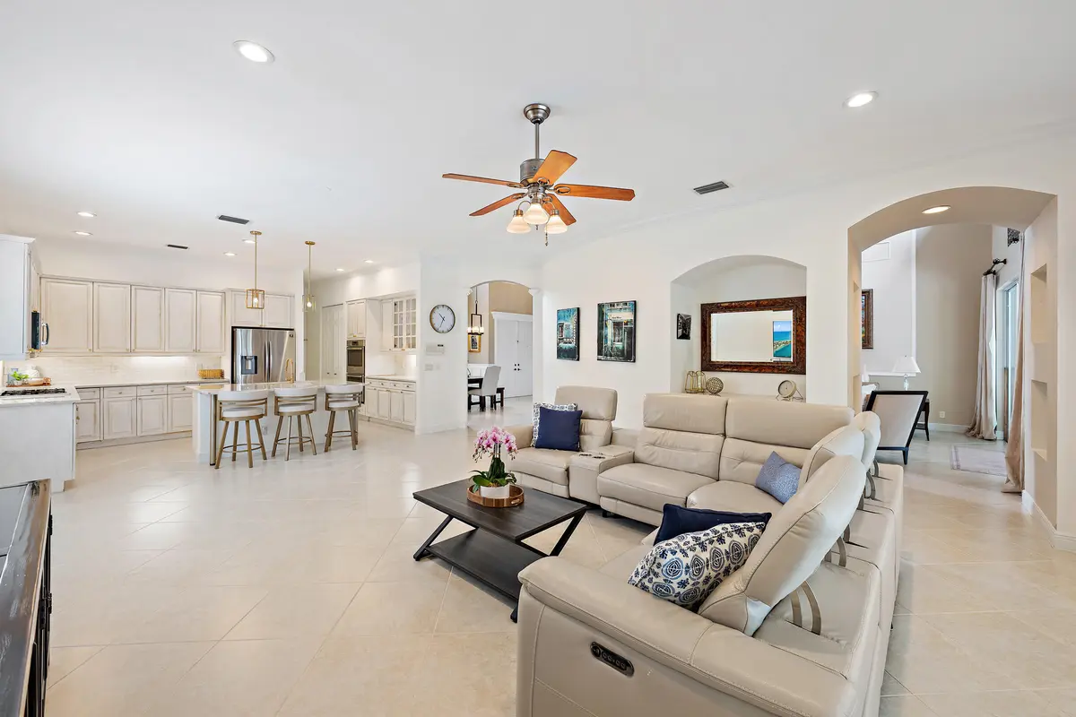 Family Room at 141 Sedona Way, Palm Beach Gardens