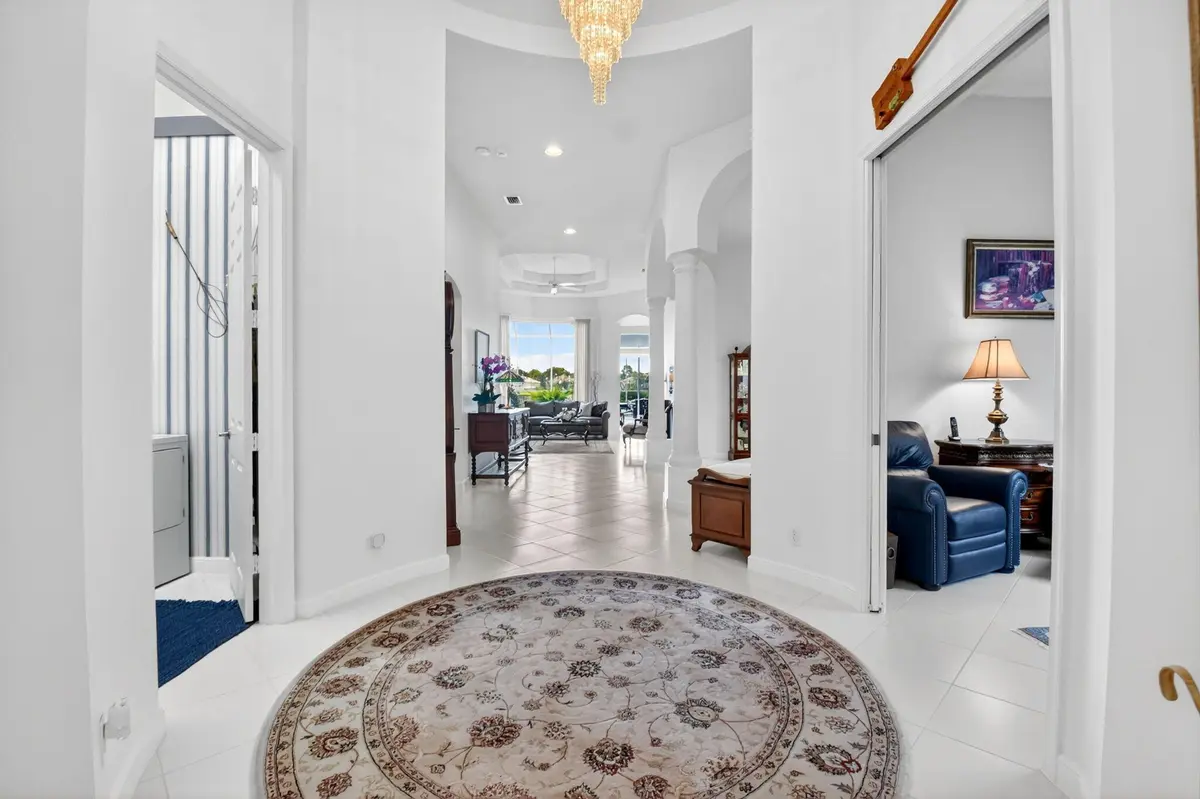 inside foyer at 6871 Fairway Lakes Drive, Boynton Beach