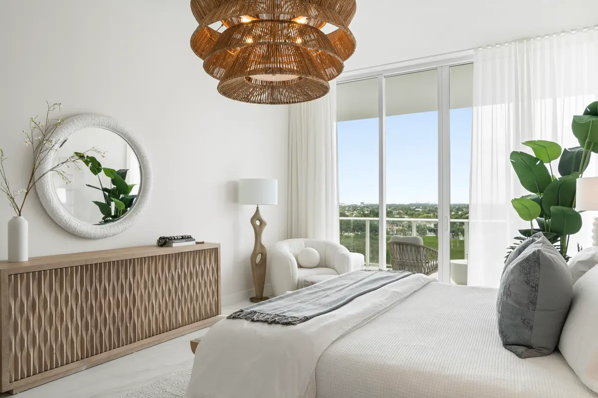 Primary Bedroom at 220 SE Mizner Boulevard Ph922, Boca Raton