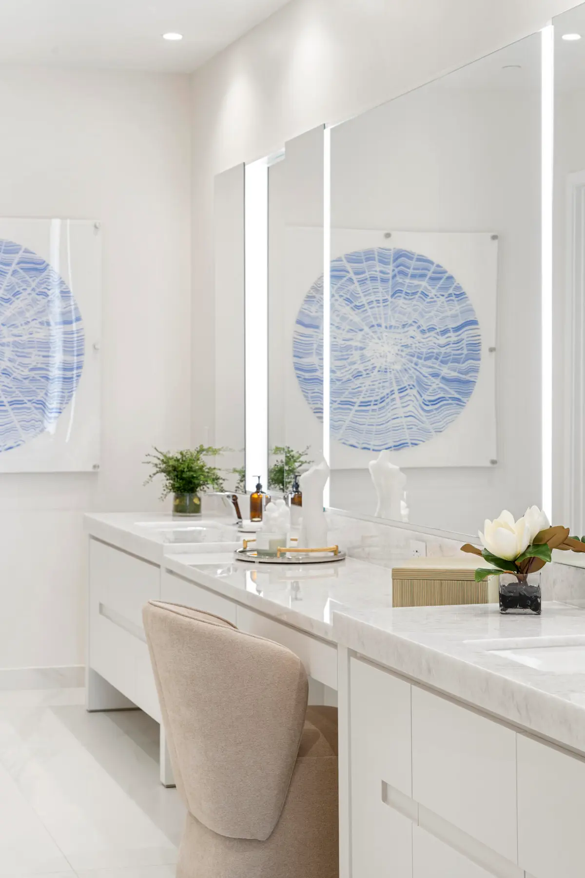 Primary Bathroom at 220 SE Mizner Boulevard Ph922, Boca Raton