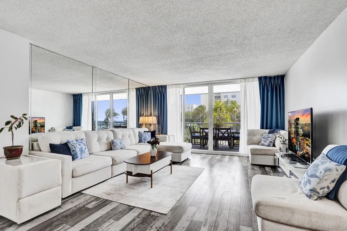 Living Room at 3546 S Ocean Boulevard 327, South Palm Beach