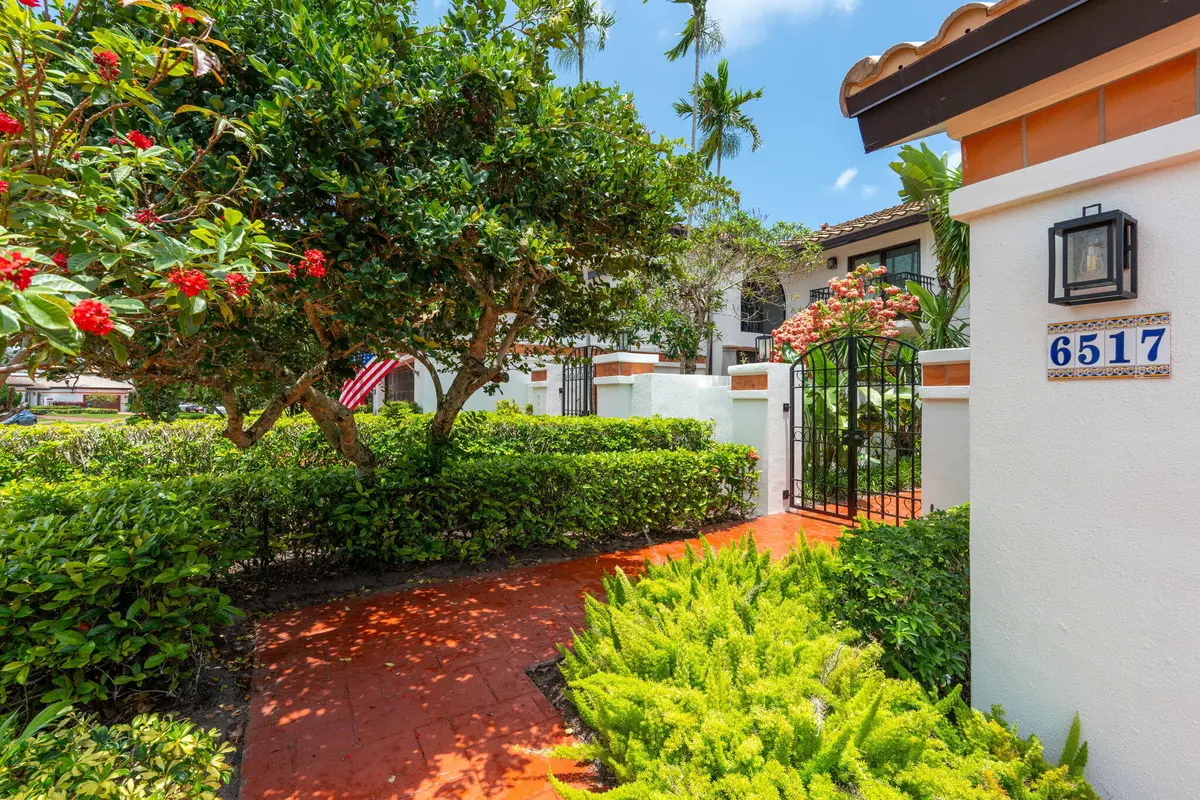 Front Entry at 6517 Via Rosa, Boca Raton
