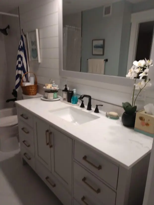 ROYAL COAST CONDO BATHROOM 1 at 2000 S Ocean Boulevard 6l, Lauderdale-By-The-Sea