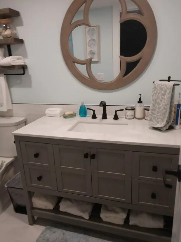 ROYAL COAST CONDO BATHROOM 2 at 2000 S Ocean Boulevard 6l, Lauderdale-By-The-Sea