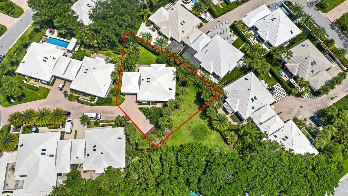 Aerial at 4501 Captains Way, Jupiter