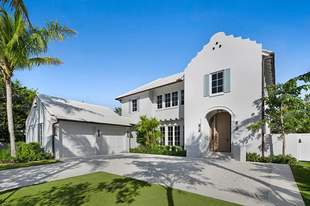 Exterior Front at 2219 Ibis Isle  Road, Palm Beach