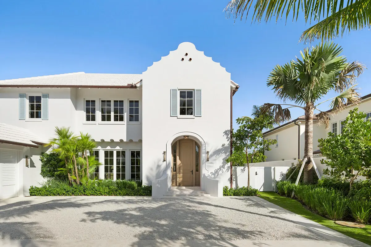 Exterior Front at 2219 Ibis Isle  Road, Palm Beach