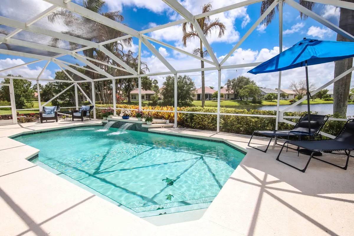Beautiful pool & View at 618 SW Barbuda Bay, Port St. Lucie