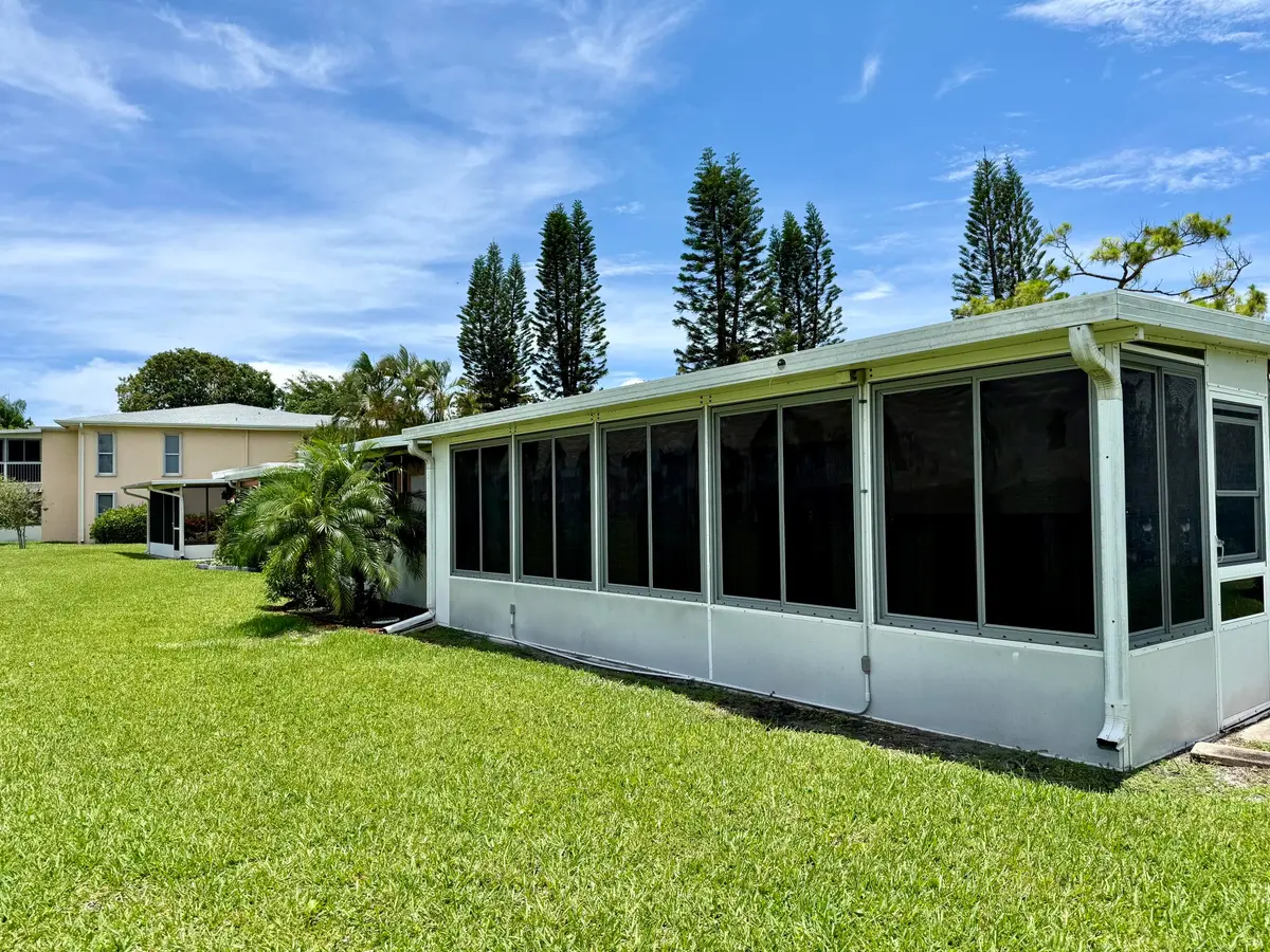 EXTERIOR BACK at 1460 NW 19th Terrace 71-a, Delray Beach