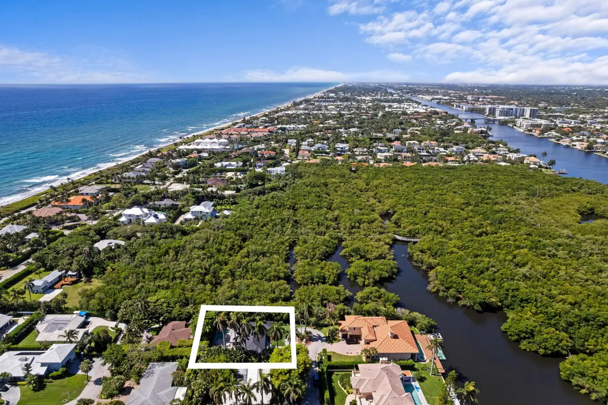 Aerial Neighborhood View at 35 Anna Street, Boynton Beach
