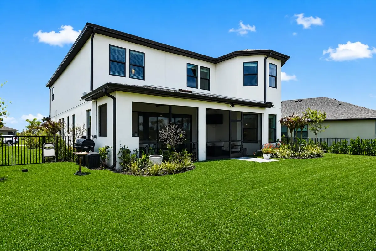 Back of home at 11870 SW Macelli Way, Port St. Lucie