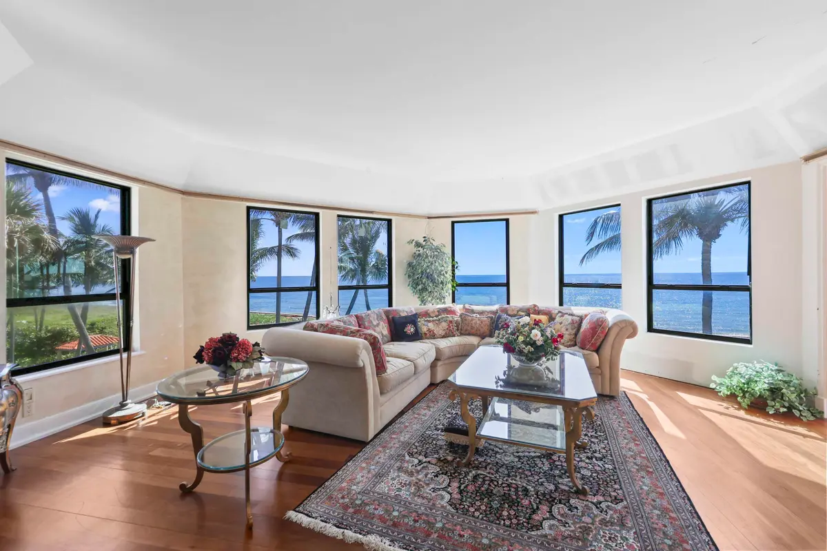 Living Room at 1171 N Ocean Boulevard 0331, Gulf Stream
