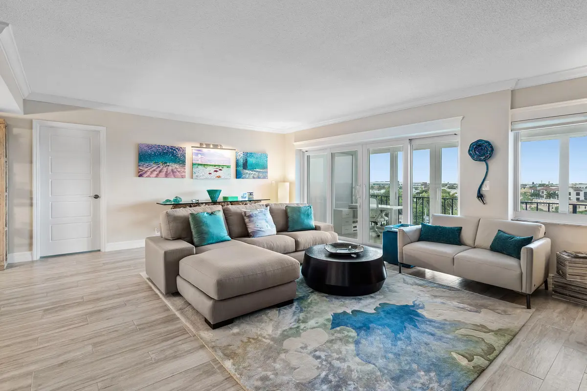 Living Room at 86 Macfarlane Drive 8f, Delray Beach