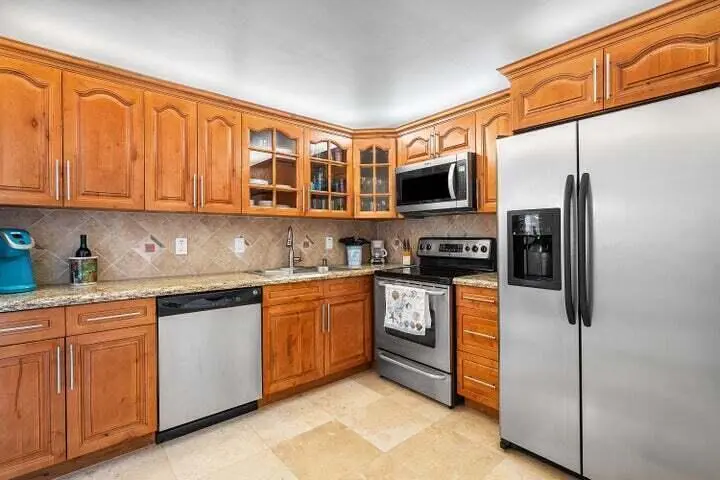 Kitchen at 3546 S Ocean Boulevard 923, South Palm Beach