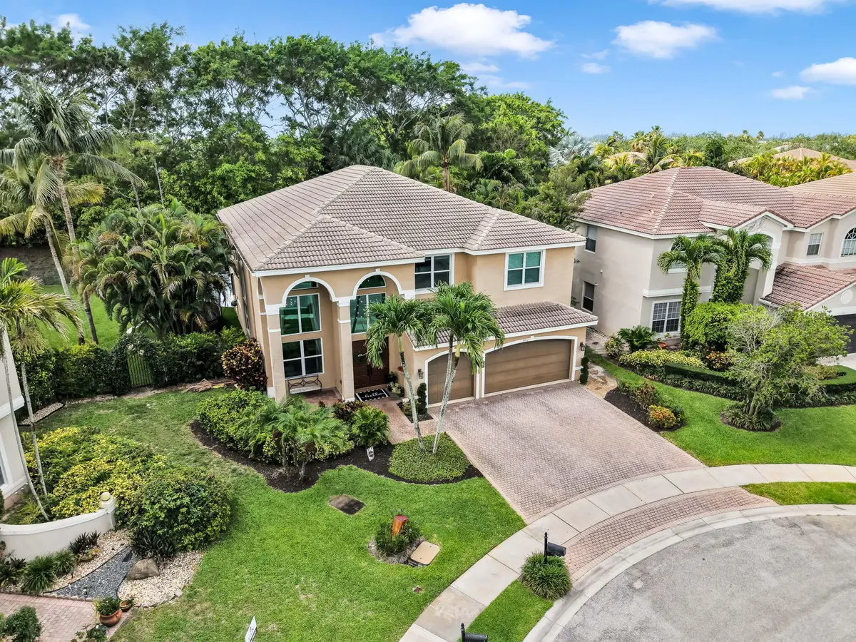 Front view at 9512 Barletta Winds Point, Delray Beach