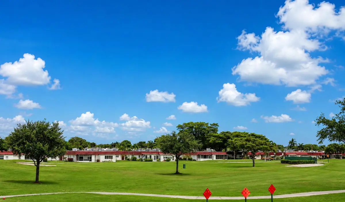 Golf view at 148 Tuscany B, Delray Beach