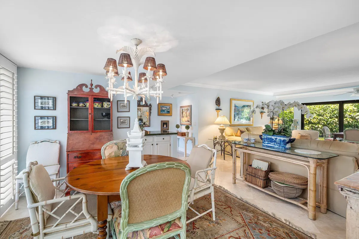 Dining Area at 4233 A Quail Ridge Drive Sandpiper, Boynton Beach
