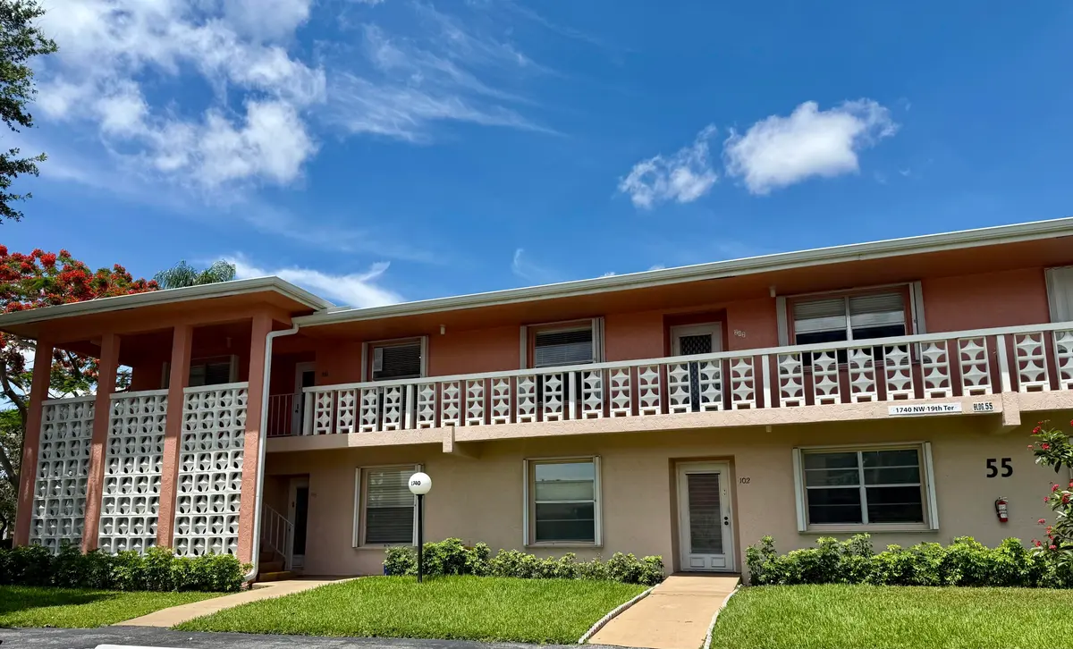EXTERIOR FRONT at 1740 NW 19th Terrace Apt 201, Delray Beach