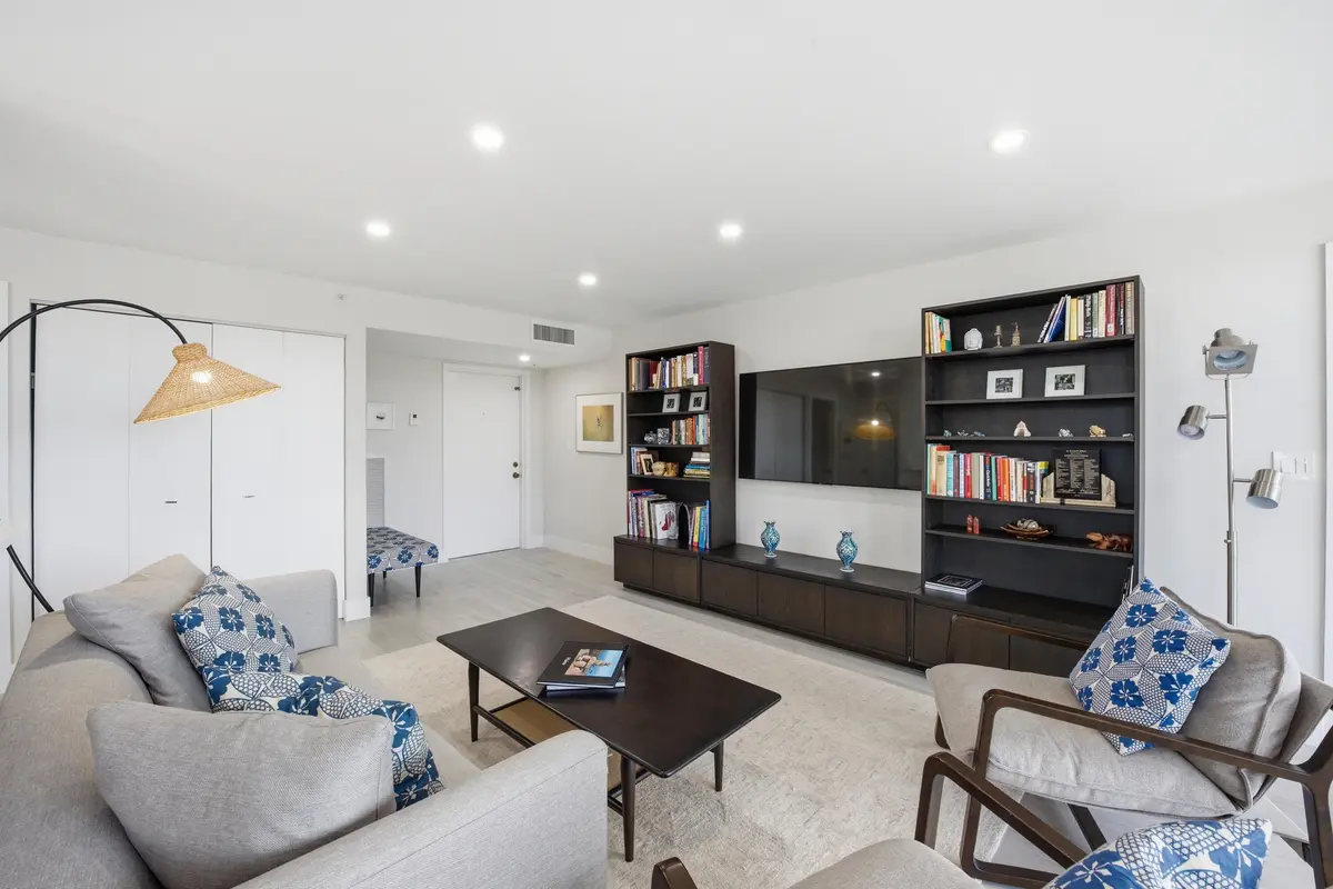 Living Room at 7768 Lakeside Boulevard 515, Boca Raton