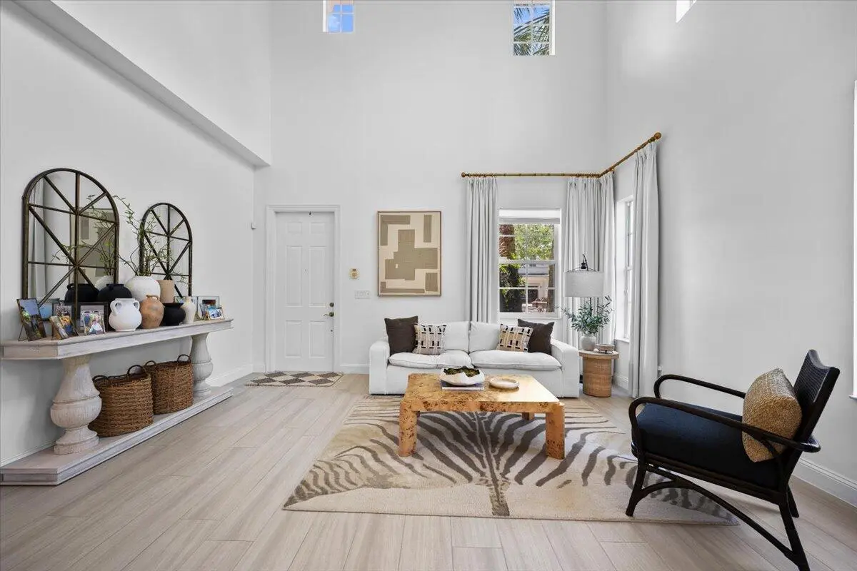 Separate Living Room at 2104 Spring Court, Palm Beach Gardens
