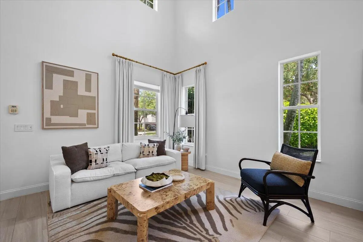 Separate Living Room at 2104 Spring Court, Palm Beach Gardens