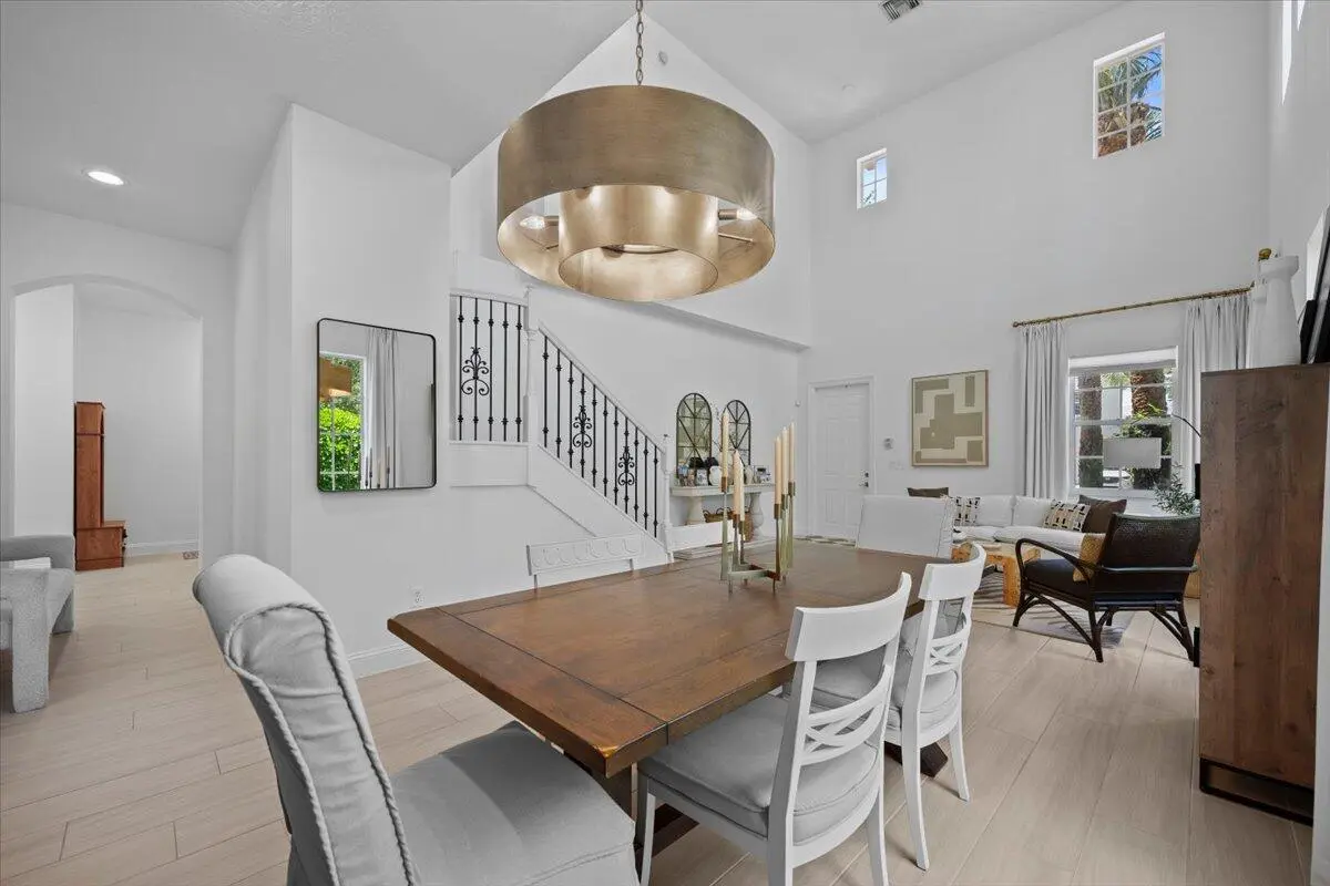 Separate Dining Area at 2104 Spring Court, Palm Beach Gardens
