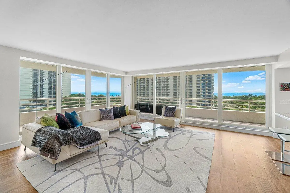 LIVING ROOM at 4201 N Ocean Boulevard 601, Boca Raton